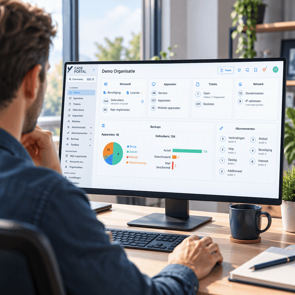 Gebruikers en licenties beheren via de CASE Portal 