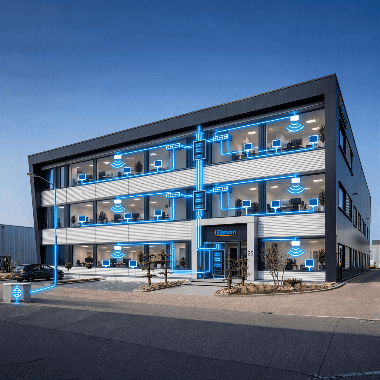 Project uitgelicht: nieuw netwerk bij Elmon BV 