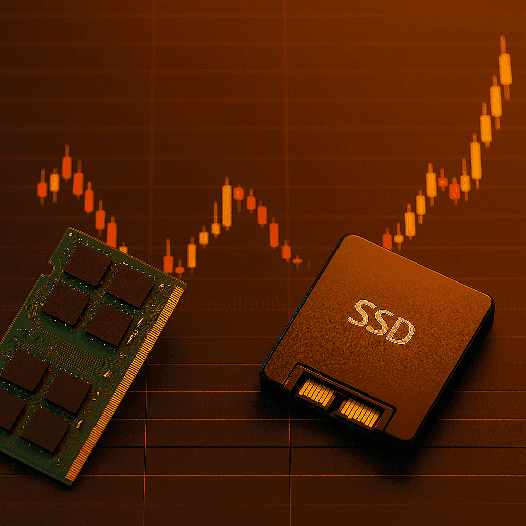 Waarom geheugen en opslag ineens zo duur zijn